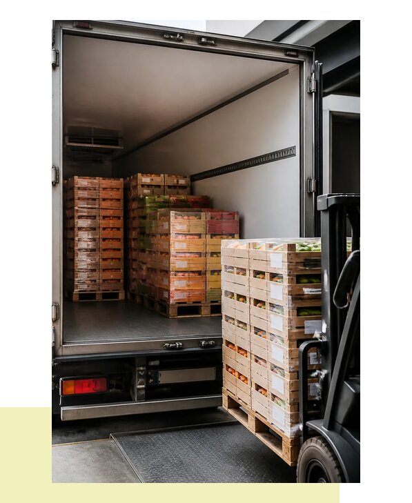 Перевозка сельхозпродукции на паллетах с доставкой в Инту