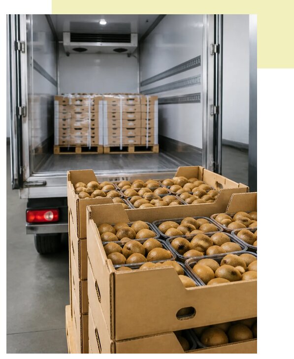 Перевозка киви в Инту рефрижератором от 5071 р. | Агросервис-Инт